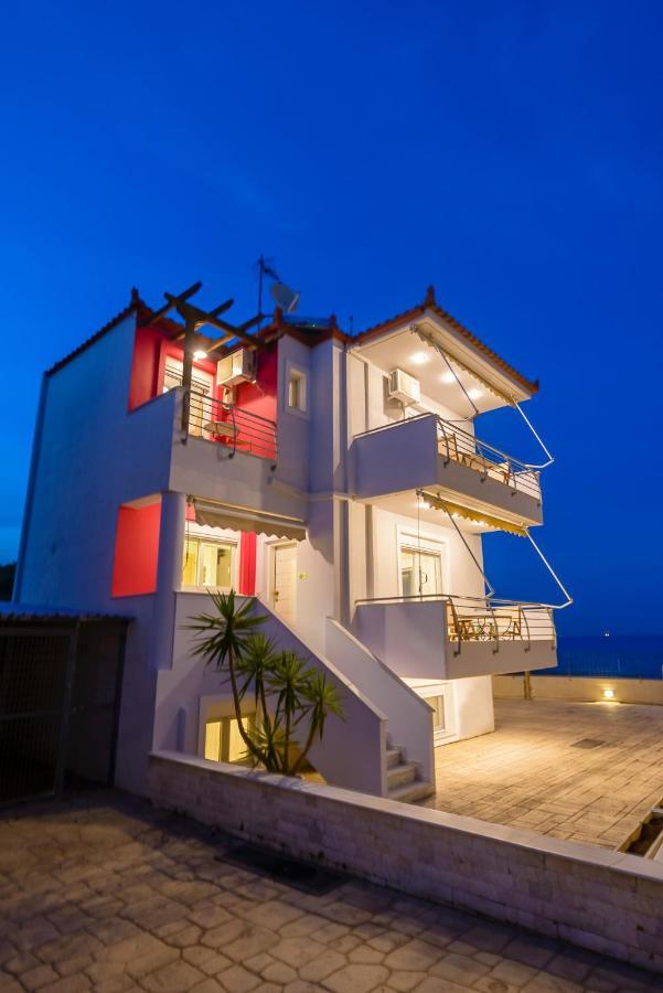 Lemoni Luxury Residence In Front Of The Sea Kechries エクステリア 写真