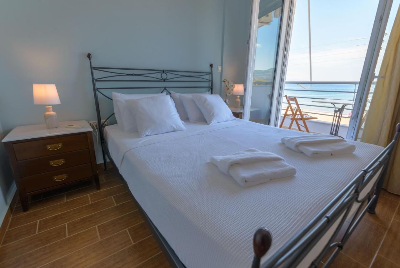 Lemoni Luxury Residence In Front Of The Sea Kechries エクステリア 写真
