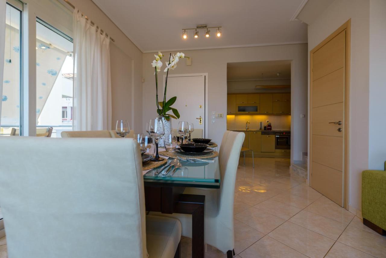 Lemoni Luxury Residence In Front Of The Sea Kechries エクステリア 写真