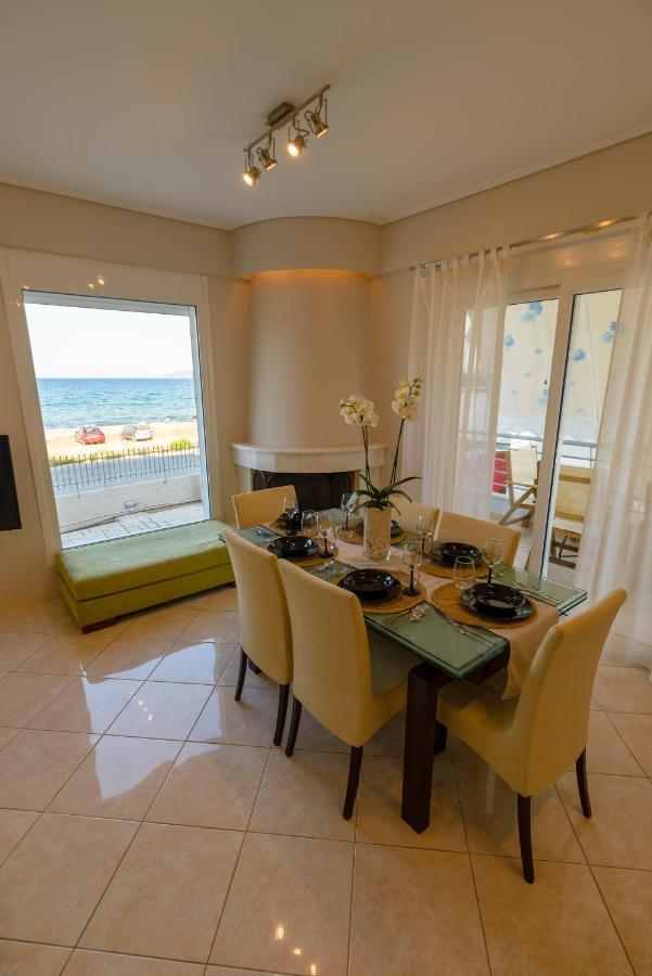 Lemoni Luxury Residence In Front Of The Sea Kechries エクステリア 写真