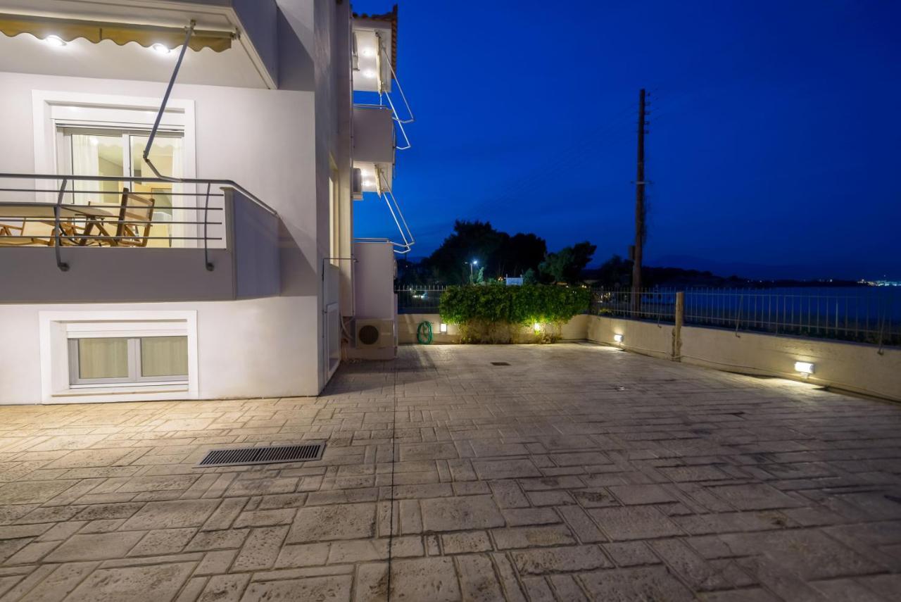 Lemoni Luxury Residence In Front Of The Sea Kechries エクステリア 写真