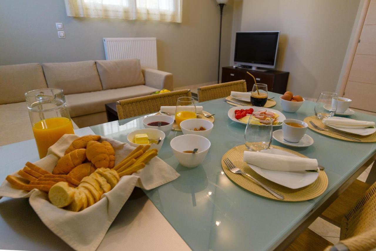 Lemoni Luxury Residence In Front Of The Sea Kechries エクステリア 写真