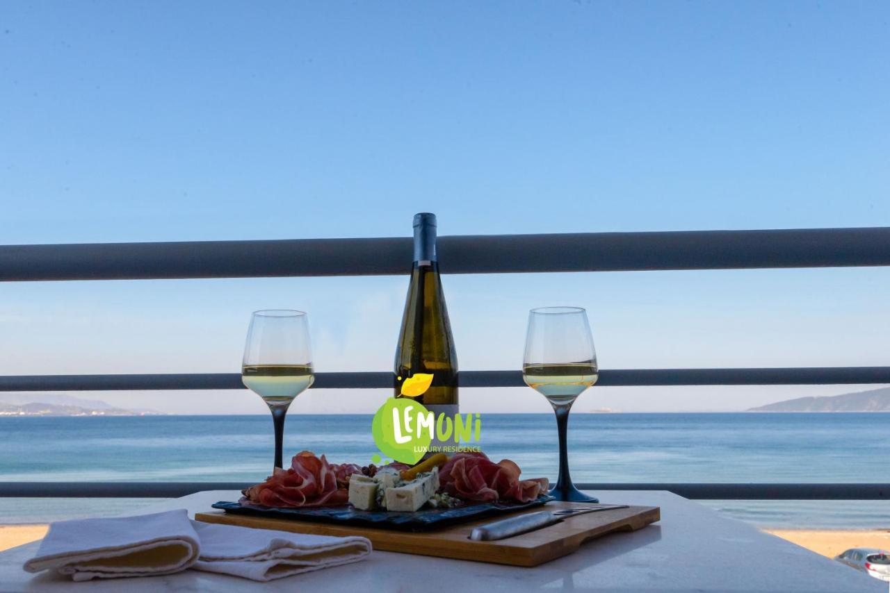 Lemoni Luxury Residence In Front Of The Sea Kechries エクステリア 写真